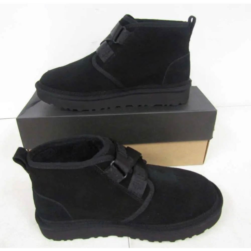 UGG Men's US 6 Neumel Quickclick Boots Black 1130720